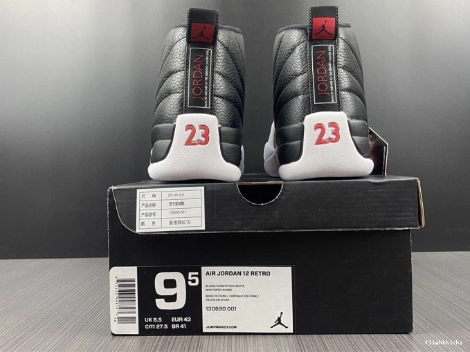 Air 130690-001 Playoffs Jordan 12 Retro (2012) 1203